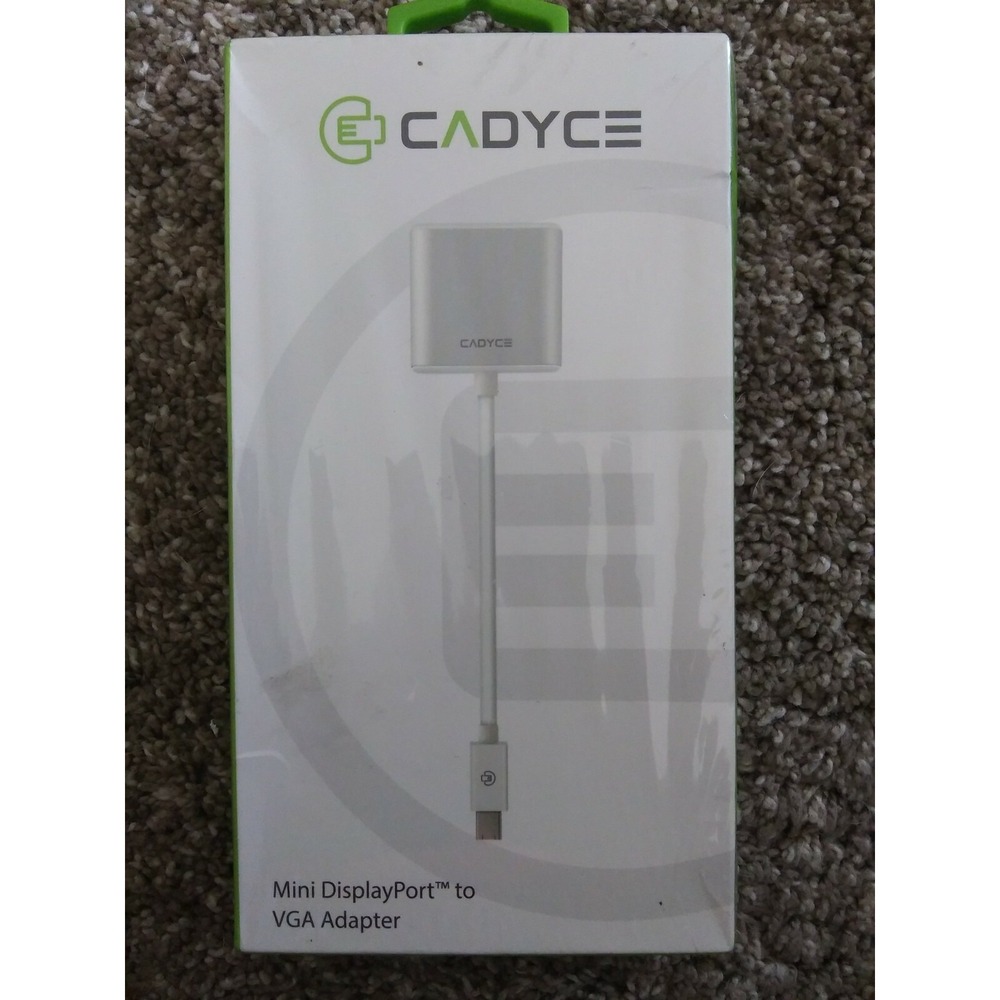 Cadyce Mini DisplayPort to VGA Adapter (CA-MDVGA)